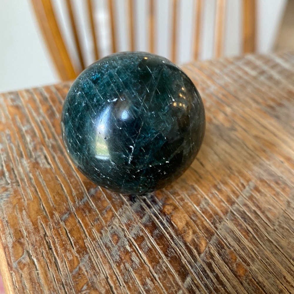 Green Apatite Crystal
